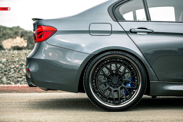 Фото дисков Anrky RS1 Черный сатин на BMW 3/M3 (F3x/F80)