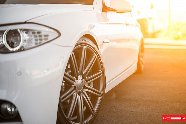 Фото дисков Vossen CV4 Сатиновый графит на BMW 5/M5 (F10)