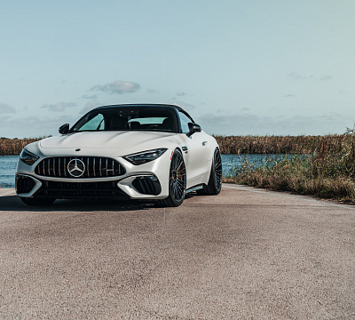 Фото дисков Vossen S17-04 на Mercedes-Benz SL (R232)