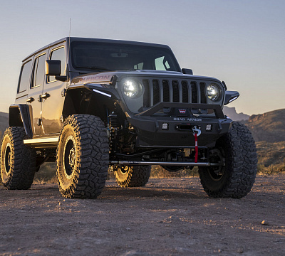 Фото дисков Black Rhino ABRAMS на Jeep Wrangler IV (JL)