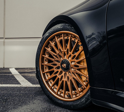 Фото дисков Brixton Forged HS1 на Porsche 911 VIII