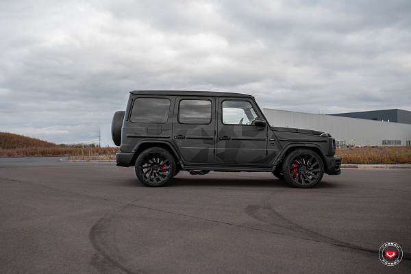 Фото дисков Vossen UV-3 Черный сатин на Mercedes-Benz G-Class III