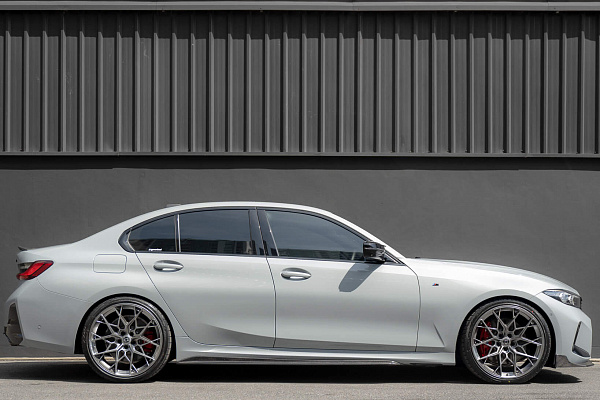 Фото дисков HRE FF10 Серебро на BMW 3/M3 (G2x/G80)