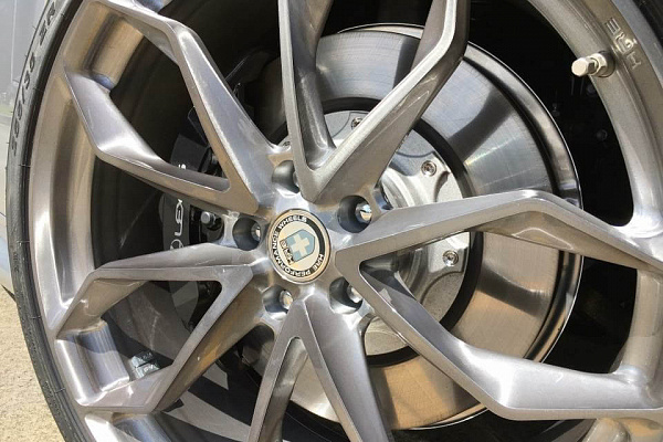Фото дисков HRE P201 Глянцевый тонированный лак на Lexus LC 500