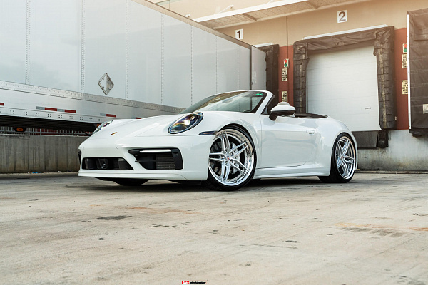 Фото дисков HRE S107SC Глянцевый лак на Porsche 911 VIII