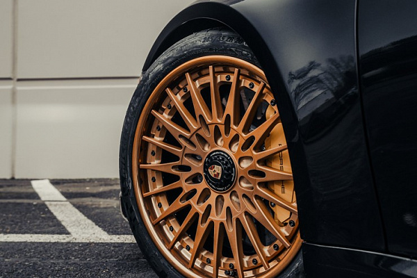 Фото дисков Brixton Forged HS1 Сатиновая медь на Porsche 911 VIII