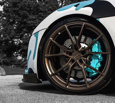 Фото дисков Anrky AN12 на Audi R8 (4S)