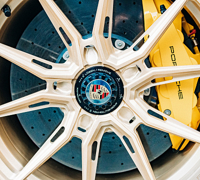 Фото дисков Vossen EVO-2R на Porsche 911 VIII