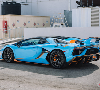 Фото дисков Vossen LC3-01 на Lamborghini Aventador