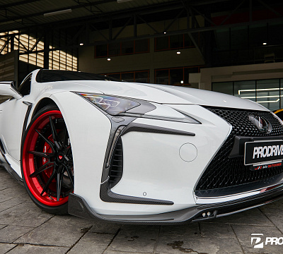 Фото дисков Vossen EVO-2R (3-Piece) на Lexus LC 500