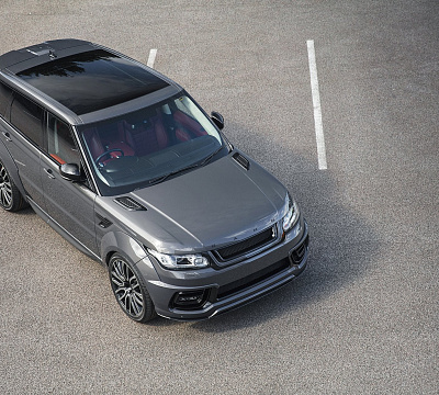 Фото дисков Kahn Pace Car на Range Rover Sport II