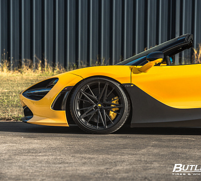 Фото дисков Vossen M-X6 на McLaren 720S