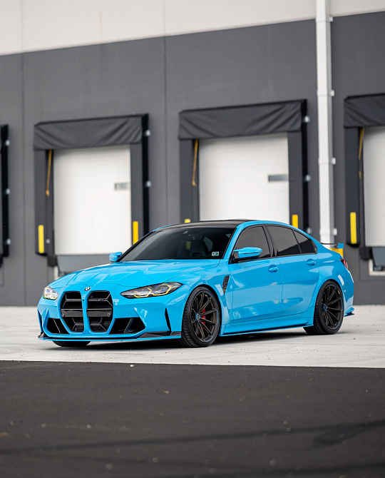 Фото дисков R11-RS Сатиновый темный лак на BMW 3/M3 (G2x/G80)