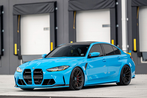 Фото дисков Brixton Forged R11-RS Сатиновый темный лак на BMW 3/M3 (G2x/G80)