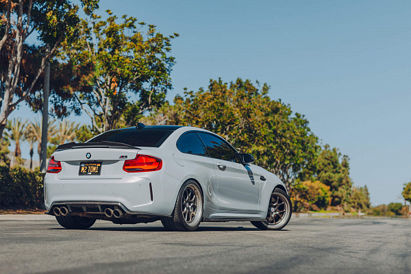Фото дисков HRE 521 Сатиновая бронза на BMW 2/M2 (F22/F87)