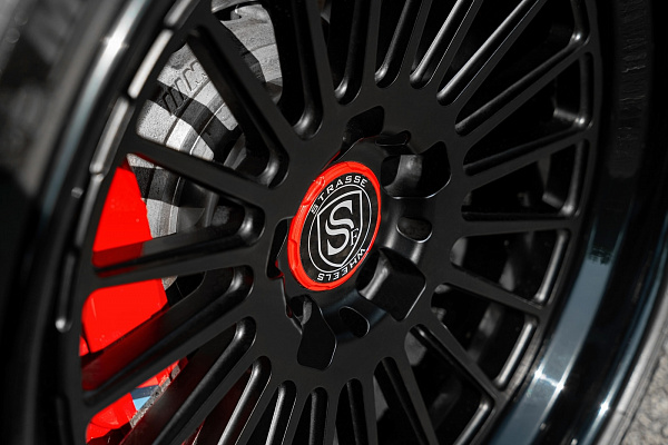 Фото дисков Strasse Wheels SV20 Track Черный сатин на BMW 3/M3 (G2x/G80)