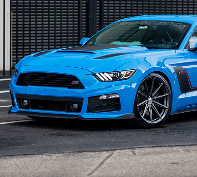 Фото дисков Vossen VFS-10 на Ford Mustang VI