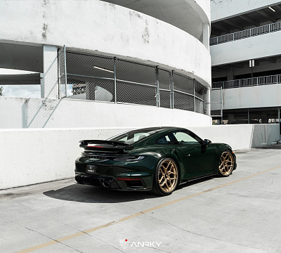 Фото дисков Anrky S3-X4 на Porsche 911 VIII