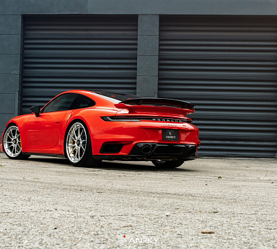 Фото дисков Anrky AN33 на Porsche 911 VIII