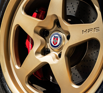 Фото дисков HRE 527 на Porsche 911 VI