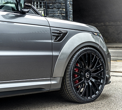 Фото дисков Kahn RS-2 на Range Rover Sport II