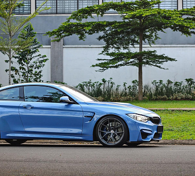 Фото дисков HRE P101 на BMW 4/M4 (F32/F82)