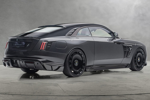 Фото дисков Mansory FD.15 Черный глянец на Rolls-Royce Spectre