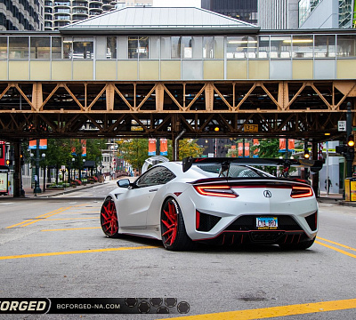 Фото дисков BC Forged HCA218 на Acura NSX II