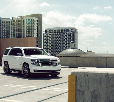 Фото дисков Vossen HF6-3 на Chevrolet Tahoe IV