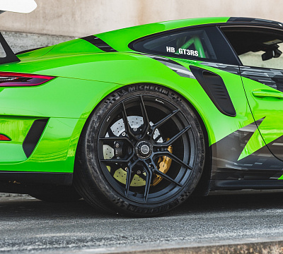 Фото дисков Brixton Forged CM5-R на Porsche 911 VII