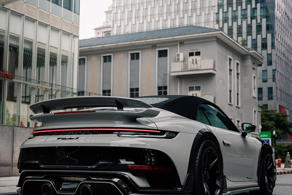 Фото дисков Brixton Forged R11-R Черный сатин на Porsche 911 VIII