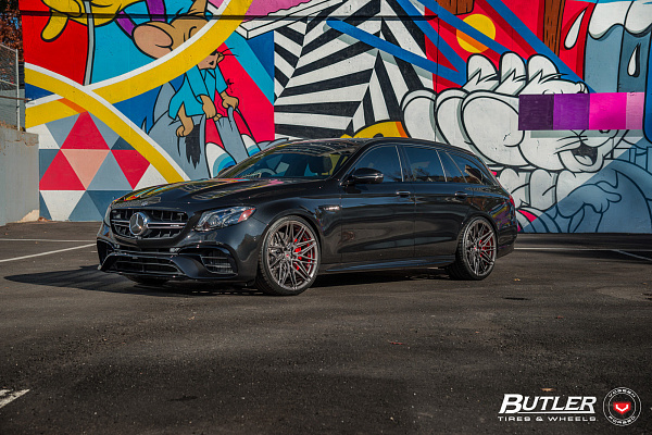 Фото дисков Vossen EVO-5R Глянцевый графит на Mercedes-Benz E-Class (W213, S213, C238)