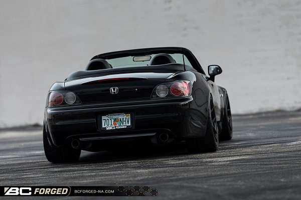 Фото дисков BC Forged HCS02 Черный сатин на Honda S2000