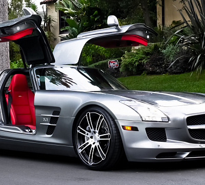 Фото дисков CEC C883 на Mercedes-Benz SLS AMG