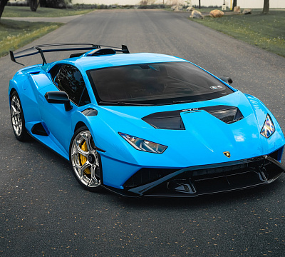 Фото дисков Brixton Forged MW03 на Lamborghini Huracan