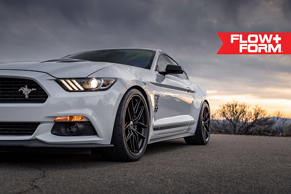 Фото дисков HRE FF21 Черный сатин на Ford Mustang VI