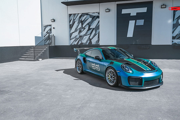 Фото дисков Anrky RS1 Полированный лак на Porsche 911 VII