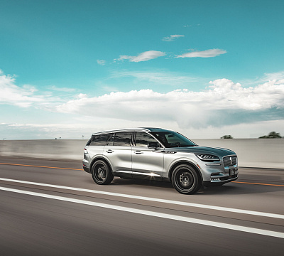 Фото дисков Vossen HF-5 на Lincoln Aviator II