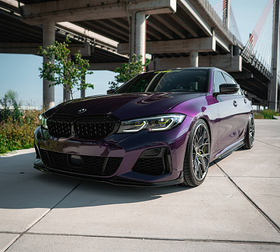 Фото дисков HRE FF10 на BMW 3/M3 (G2x/G80)