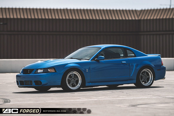 Фото дисков BC Forged LE05 // MLE05 Глянцевый графит на Ford Mustang IV