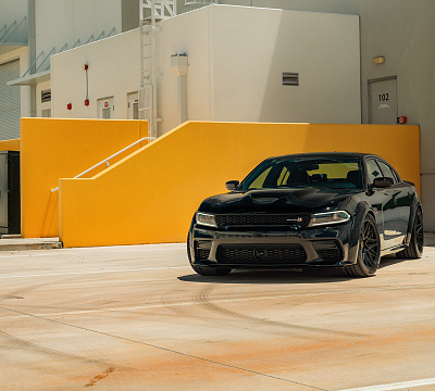 Фото дисков Vossen HF-7 на Dodge Charger VII