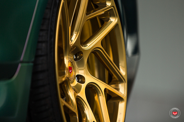 Фото дисков Vossen CG-209T Глянцевое золото на BMW 5/M5 (F10)