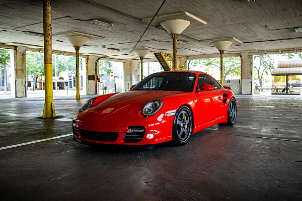 Фото дисков HRE 527 Сатиновый графит на Porsche 911 VI