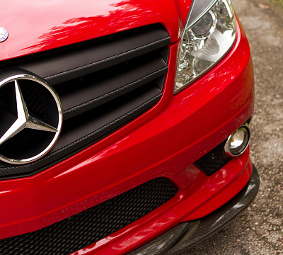 Фото дисков Vossen CV1 на Mercedes-Benz C-Class (W204)