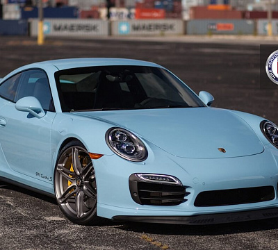 Фото дисков HRE P106 на Porsche 911 VII