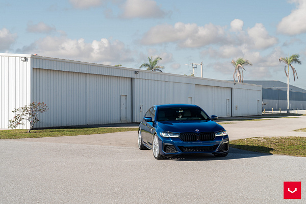 Фото дисков Vossen HF-7 Серебро на BMW 5/M5 (G30/F90)