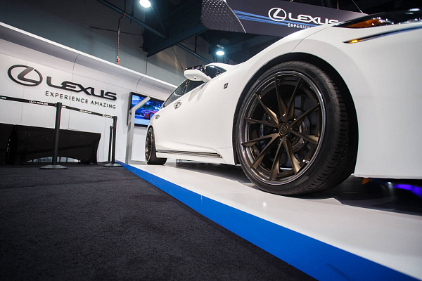 Фото дисков HRE S204H Сатиновая бронза на  Lexus LS V