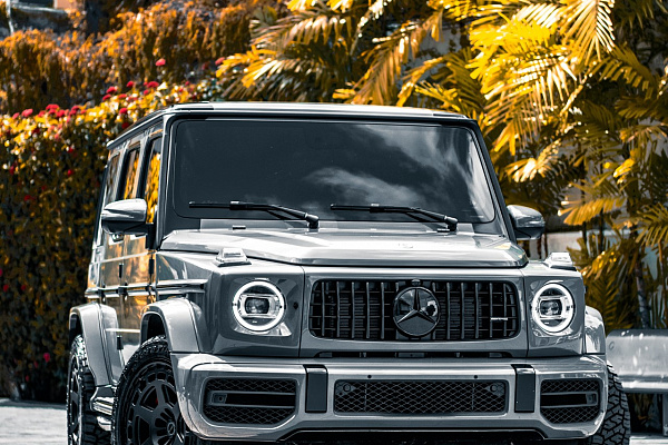 Фото дисков Brixton Forged BX01-M Черный матовый на Mercedes-Benz G-Class III