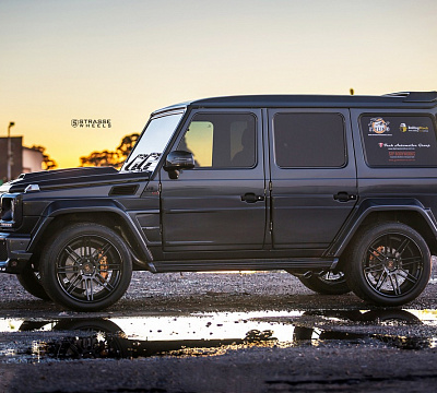 Фото дисков Strasse Wheels S8 Deep Concave на Mercedes-Benz G-Class II