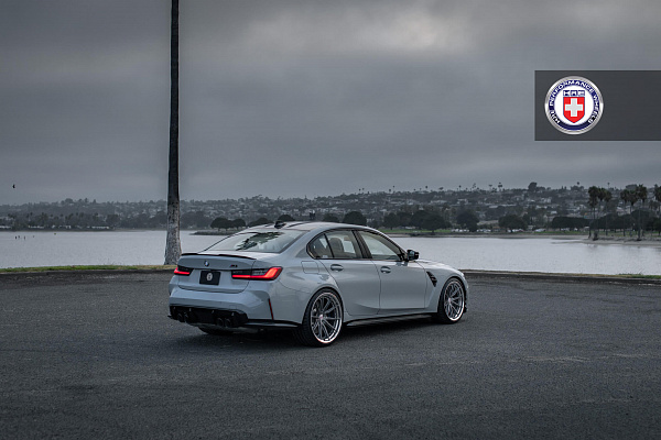 Фото дисков HRE S104SC Глянцевый тонированный лак на BMW 3/M3 (G2x/G80)